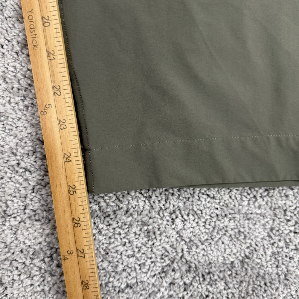 Lululemon Lightweight Mid-Rise Barrel-Leg Cropped Pant Women's 8 Green Swift - Picture 5 of 8